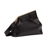 Fendi First Black leather bag