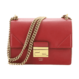 Fendi Kan U Shoulder Bag Leather Small