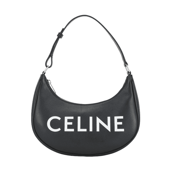 CELINE Ava Bag In Smooth Calfskin With Celine Print
