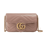 Gucci GG Marmont Matelassé Leather Super Mini Bag