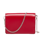 Prada Brushed Leather Shoulder Bag