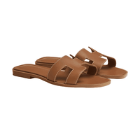 Hermes Oran Sandal Tan