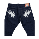 Bape OG Bapesta Flame Star Denim