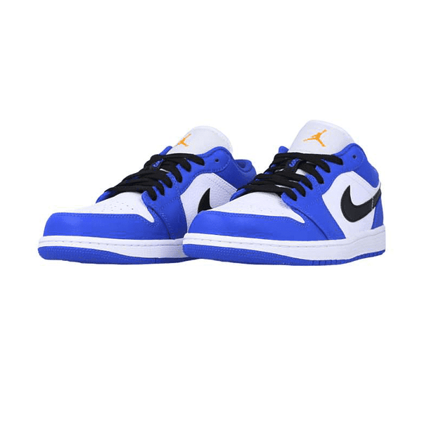 Air Jordan 1 Low Hyper Royal Orange Peel