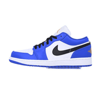 Air Jordan 1 Low Hyper Royal Orange Peel