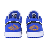 Air Jordan 1 Low Hyper Royal Orange Peel