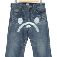 Bape Baby Milo Face Selvedge Denim