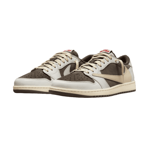Travis Scott x Air Jordan 1 Low Brown White
