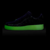 Nike Air Force 1 Low Purple Skeleton Halloween